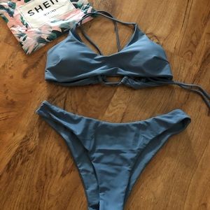 Two piece cheeky bathing suit